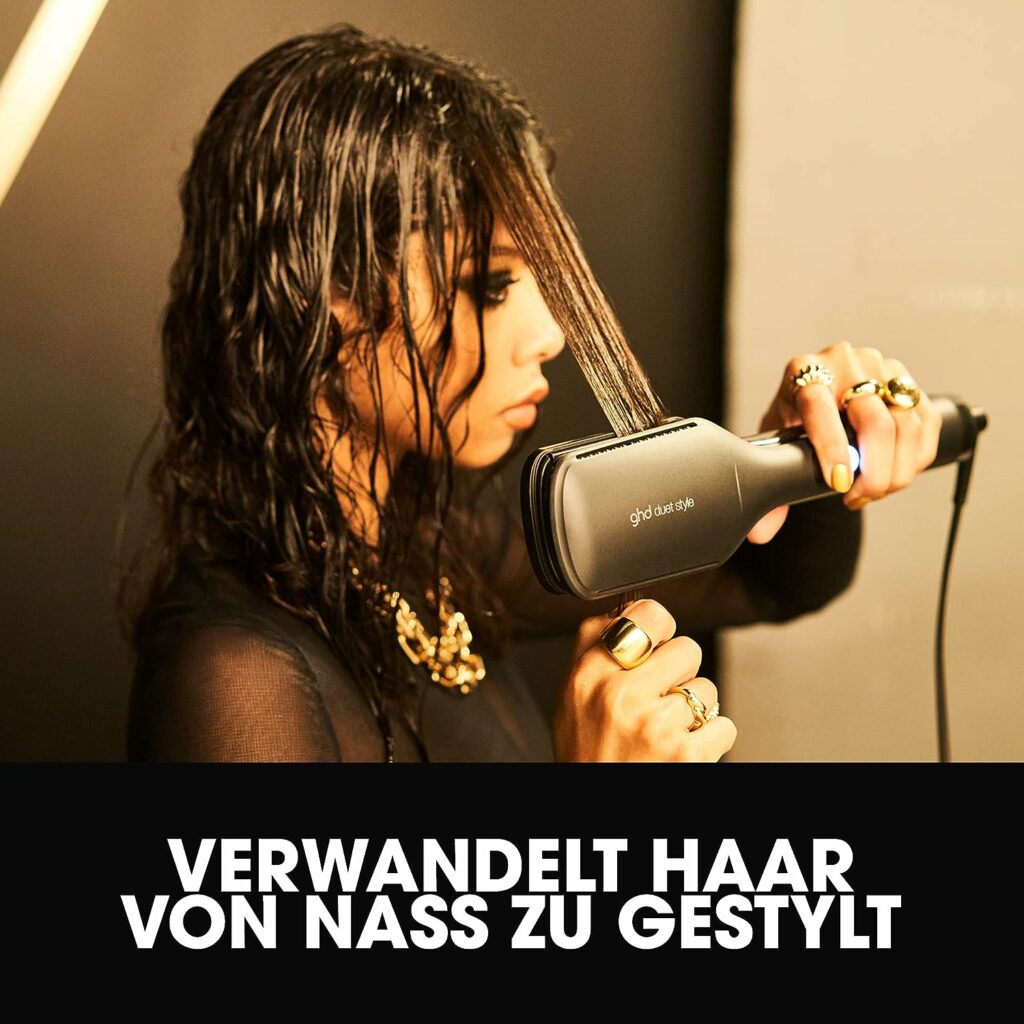 ghd duet hair style | 2-in-1 Glätteisen + Haartrockner, Hot Air Styler für die Verwandlung von nassem zu gestyltem Haar